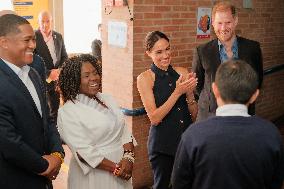 Duke and Duchess of Sussex Start Four Day Visit to Colombia