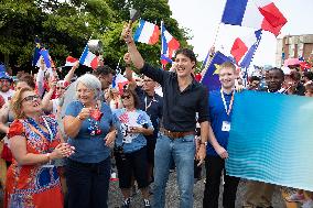 Trudeau Attends National Acadian Day Concert - Nova Scotia