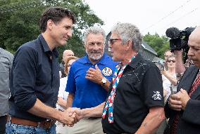 Trudeau Attends National Acadian Day Concert - Nova Scotia