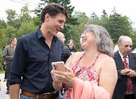 Trudeau Attends National Acadian Day Concert - Nova Scotia