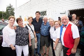 Trudeau Attends National Acadian Day Concert - Nova Scotia