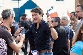 Trudeau Attends National Acadian Day Concert - Nova Scotia