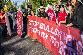 Israeli Women Protest for Hostage Deal - Jerusalem