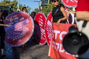 Israeli Women Protest for Hostage Deal - Jerusalem