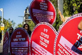 Israeli Women Protest for Hostage Deal - Jerusalem