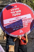 Israeli Women Protest for Hostage Deal - Jerusalem