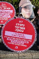 Israeli Women Protest for Hostage Deal - Jerusalem