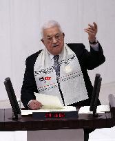 Abbas Speaks At The Grand National Assembly - Ankara