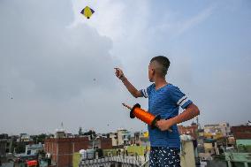 Flying Kites - New Delhi