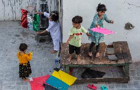 Flying Kites - New Delhi