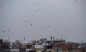 Flying Kites - New Delhi