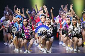 Awa dance festival in western Japan