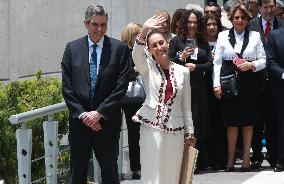 Sheinbaum Receives Certificate Confirming Election Win - Mexico City