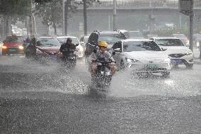 Sudden Rain Hit Beijing