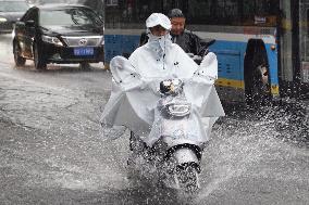 Sudden Rain Hit Beijing