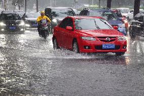 Sudden Rain Hit Beijing