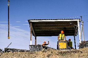 Construction of underground school in Zaporizhzhia region