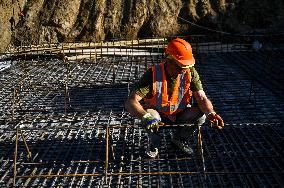 Construction of underground school in Zaporizhzhia region