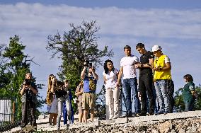 Construction of underground school in Zaporizhzhia region