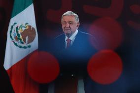 Mexican President Lopez Obrador Briefing