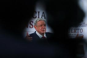 Mexican President Lopez Obrador Briefing