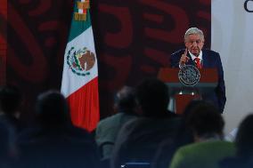 Mexican President Lopez Obrador Briefing