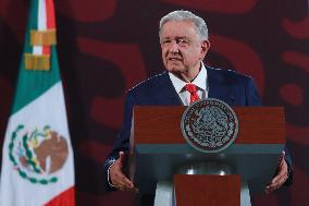 Mexican President Lopez Obrador Briefing