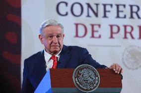 Mexican President Lopez Obrador Briefing