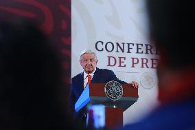 Mexican President Lopez Obrador Briefing