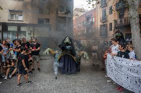 Gracia Is Left Without Its Popular "Correfocs" And Parades.