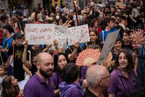 Gracia Is Left Without Its Popular "Correfocs" And Parades.