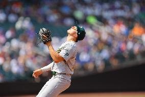 MLB Oakland Athletics Vs New York Mets