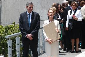 Ceremony Of Presentation Of Certificate As President To Claudia Sheinbaum