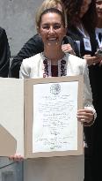 Ceremony Of Presentation Of Certificate As President To Claudia Sheinbaum