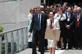 Ceremony Of Presentation Of Certificate As President To Claudia Sheinbaum