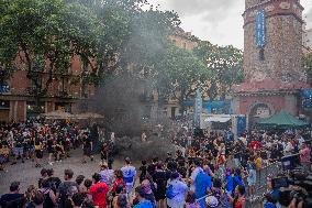 Gracia Is Left Without Its Popular "Correfocs" And Parades.