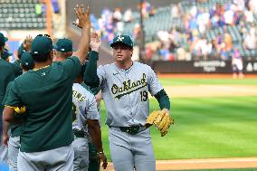 MLB Oakland Athletics Vs New York Mets