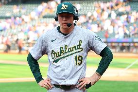 MLB Oakland Athletics Vs New York Mets