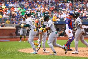 MLB Oakland Athletics Vs New York Mets