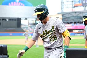 MLB Oakland Athletics Vs New York Mets