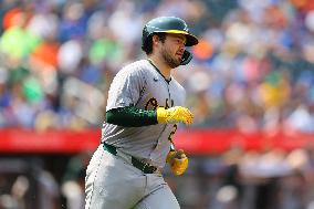 MLB Oakland Athletics Vs New York Mets