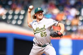 MLB Oakland Athletics Vs New York Mets