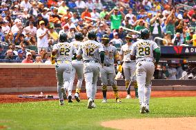 MLB Oakland Athletics Vs New York Mets