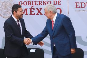 Flag-Bearing Ceremony For The Mexican Paralympic Athletes To Paralympic Games Paris 2024