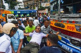 Students Protest In Kolkata.