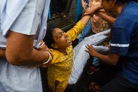 Students Protest In Kolkata.