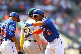 MLB Oakland Athletics Vs New York Mets