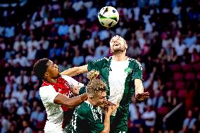 Ajax Amsterdam v Panathinaikos - UEFA Europa League Qualifying 2024/2025