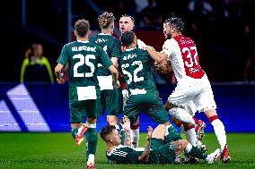 Ajax Amsterdam v Panathinaikos - UEFA Europa League Qualifying 2024/2025