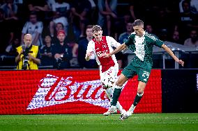 Ajax Amsterdam v Panathinaikos - UEFA Europa League Qualifying 2024/2025